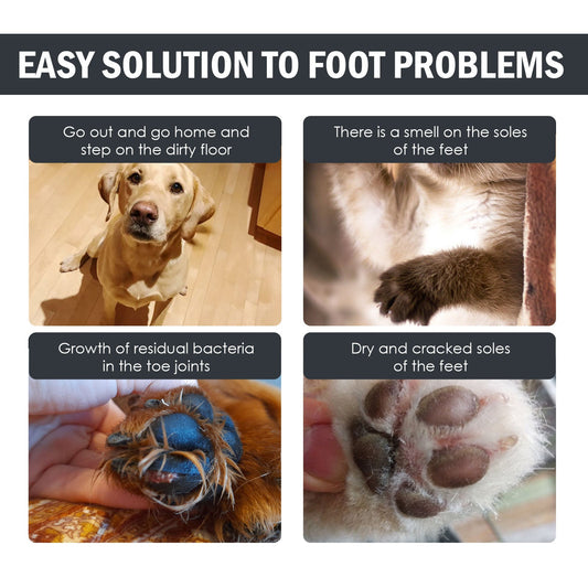 Pet Paw Cleaner, Dog Cat Paw Cleaning Foot Care Cleaner eprolo
