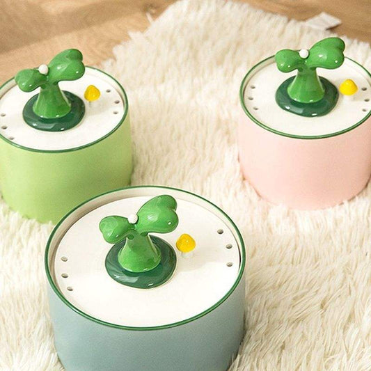 Cat Electric USB Ceramic Water Dispenser Mobile Automatic Water Dispenser Circulating Water Bowl Pet Supplies eprolo
