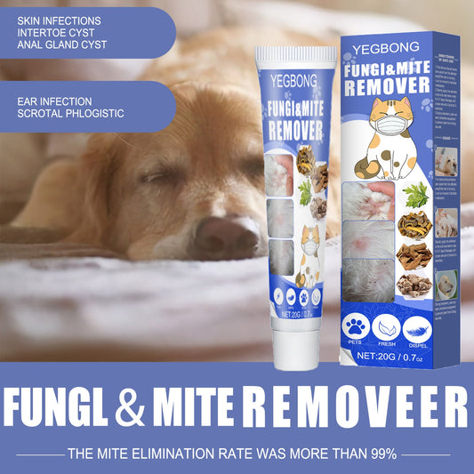 Pet Mite Relief Cream For Pet Dogs And Cats Skin Itching And Mite Removal Topical Care Cream eprolo