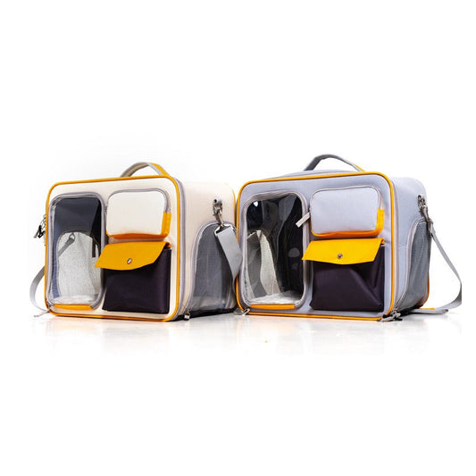 New Large-Capacity Dog And Cat Backpack Out Portable Canvas Shoulder Cat Bag Cross Pet Bag eprolo