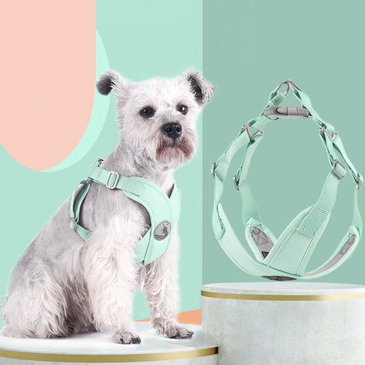 Pet Chest Strap New Macaron Fresh Summer Vest-Style Dog Leash Pet Supplies eprolo