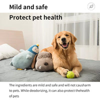Pet Fabric Deodorizer Spray, Fresh Air Clean Pet Odors Indoor Air Fresh Long-Lasting Deodorant eprolo