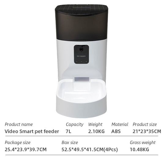 Wifi Smart APP Pet Feeder Household use Microchip Dog Automatic Pet Feeder Automatic Pet Feeder eprolo