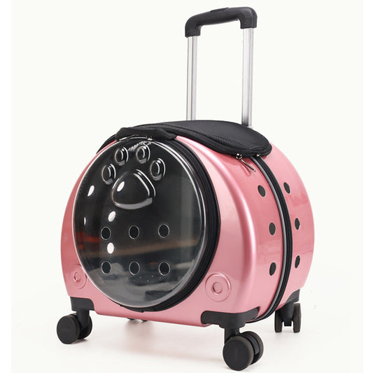 Pet Box Transparent Large Capacity Portable Pet Backpack Space Cabin Dog Luggage eprolo