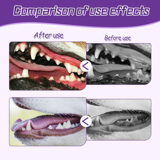 Pet Toothbrush For Dogs, Pet Oral Cleaning Dental Stains Dental Health Care eprolo