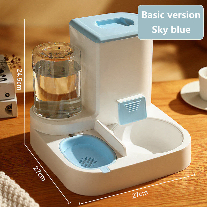 Automatic Cat Feeder Pet Bowls Dispenser Stainless Steel Bowls Cat Dog Pet Feeder Automatic eprolo