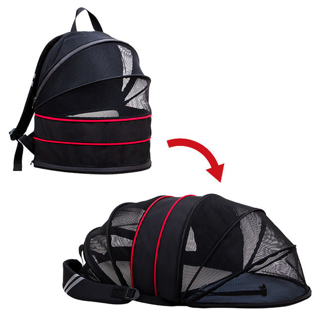 Cat Bag Expandable Out Portable School Bag Cat Cage Shoulder Backpack Pet Bag Summer Breathable Cat Out Backpack eprolo