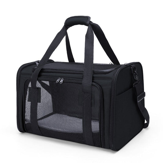 Cat Bag Portable Simple Crossbody Pet Bag Portable Cat Cage Breathable Foldable Cat Backpack eprolo