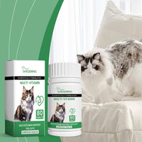 Pet Cat Multivitamin Tablets, Cats Supplement Vitamin Micronutrient Nutritional Supplements eprolo