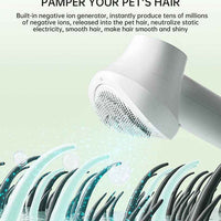 Smart Pet Hair Dryer Dog Golden Retriever Cat Grooming Hairdressing Blow & Comb Silent No Harm Pet Cleaning Supplies Pet Product