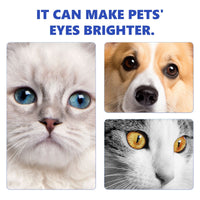 Yegbong Pet Eye Drops, Cats And Dogs Eye Cleaning Care Pet Eye Wash Tear Stain Remover eprolo