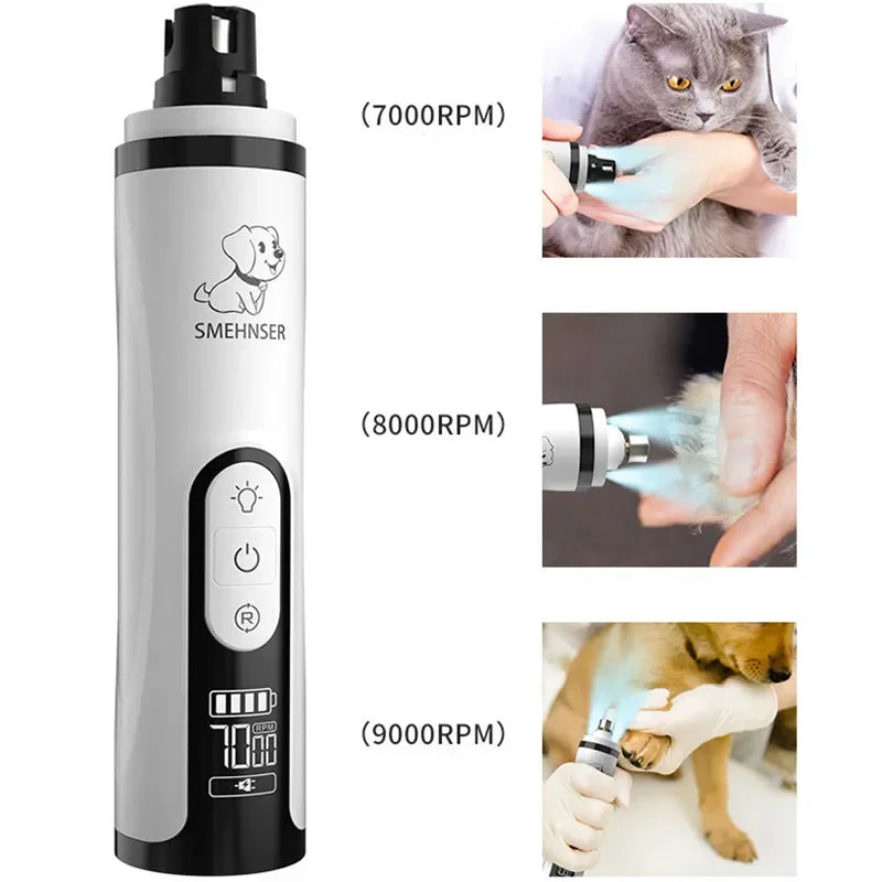 Electric Dogs Nail Polisher Wheel Replacement Grinding Head Pet Nail Grinder Head Trimmer Clipper Pet Paws Grooming Supplies eprolo