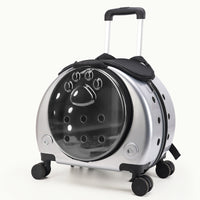 Pet Box Transparent Large Capacity Portable Pet Backpack Space Cabin Dog Luggage