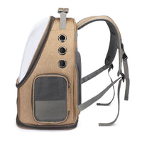Pet Space Cat Backpack Fashion Transparent Breathable Cat Bag Dog Bag Folding Pet Bag eprolo