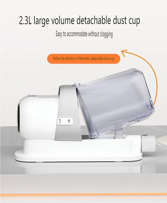 Pet Grooming Vacuum & Dog Grooming Kit with 2.3L Capacity Larger Pet Hair Dust Cup Dog Brush for Pet Hair Vacuum Cleaner eprolo