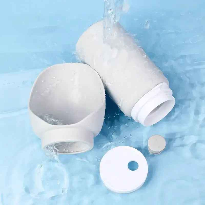 550ml Dog Cat Pet Portable Silicone Foldable Water Bottle Dispenser For Pet