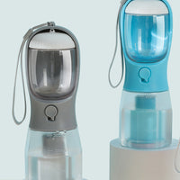 Pet Multifunctional Water Bottle 3 in 1 Portable Pet Water Bottle with Food Container and poop bag eprolo