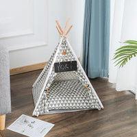 Pet Tent Kennel Removable And Washable Canvas Dog Tent Pet Bed Pad Pet Supplies eprolo