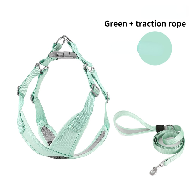 Pet Chest Strap New Macaron Fresh Summer Vest-Style Dog Leash Pet Supplies eprolo