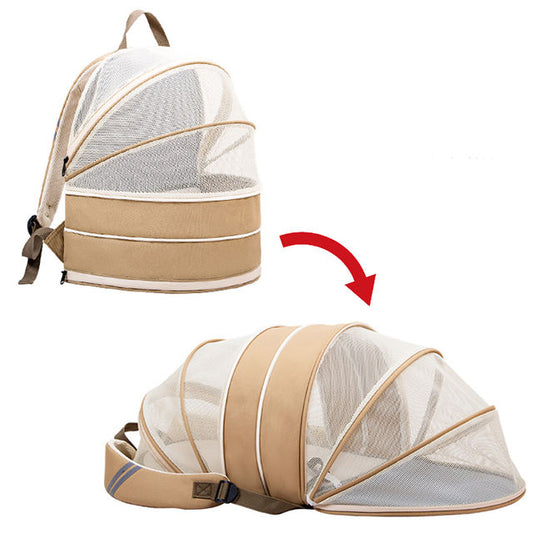 Cat Bag Expandable Out Portable School Bag Cat Cage Shoulder Backpack Pet Bag Summer Breathable Cat Out Backpack eprolo