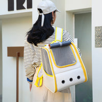 Cat Bag Pet Bag Carrying Convenient Backpack Portable Breathable Cat Dog Pet Supplies eprolo