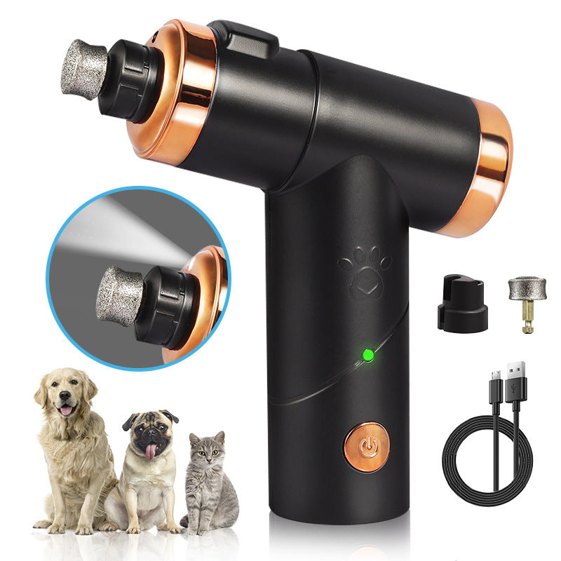 Rechargeable Pet Nail Clippers Dog Nail Polisher Cat Dog Nail Clipper Electric Pet Nail Polisher eprolo