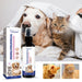 Pet Flea Spray, Cat And Dog Pet Skin Cleansing External Lice Tick Anti-Itch Spray eprolo
