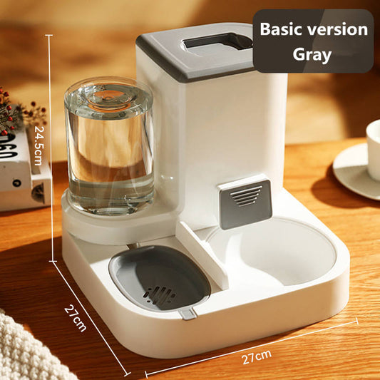 Automatic Cat Feeder Pet Bowls Dispenser Stainless Steel Bowls Cat Dog Pet Feeder Automatic eprolo
