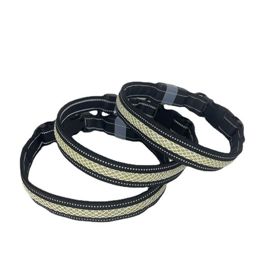 New Led Cat and Dog Collar Usb Rechargeable Mobile Phone App Application Controls Pet Supplies Luminous Collar eprolo