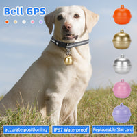 Old People Children Cats And Dogs Lost Waterproof Tracker Pet Locator Pet Collar Bell Anti-Loss Device eprolo