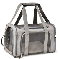 Cat Bag Portable Simple Crossbody Pet Bag Portable Cat Cage Breathable Foldable Cat Backpack eprolo