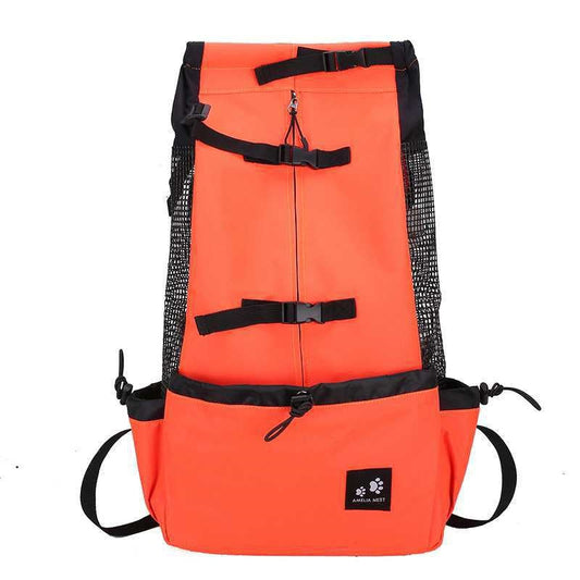 Pet Shoulder Traveler Backpack Medium And Large Dogs Exposed Bag Ventilation And Breathable Washable Outdoor Backpack eprolo