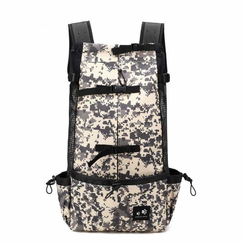 Pet Shoulder Traveler Backpack Medium And Large Dogs Exposed Bag Ventilation And Breathable Washable Outdoor Backpack eprolo
