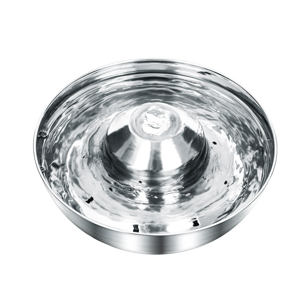 Stainless steel pet water dispenser, English neutral cat water dispenser, dog water dispenser eprolo