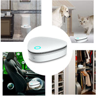 USB Portable Mini Ozone Air Purifier Fresh Deodorant Sterilizer Eliminator  for Car Refrigerator Closets Pet Car