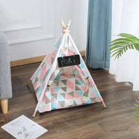 Pet Tent Kennel Removable And Washable Canvas Dog Tent Pet Bed Pad Pet Supplies eprolo