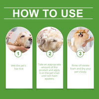 Pet Wash & Care 2-In-1 Dog & Cat Stay Fragrant Body Wash Pet Hair Cleaning Body Wash eprolo