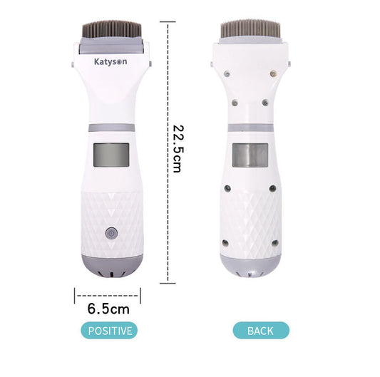 Pet Electric Flea Comb Lice Catcher Hair Cleaner Lice Catcher Pet Lice Comb Lice Remover eprolo