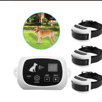 Wireless Electric Dog Pet Fence Containment System Transmitter Collar Waterproof LCD Display Dog Fence Safety Pet Supplies eprolo