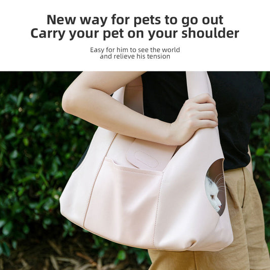 Pet Bag Cat And Dog Travel Portable Crossbody Shoulder Pet Backpack Large Capacity Bag eprolo
