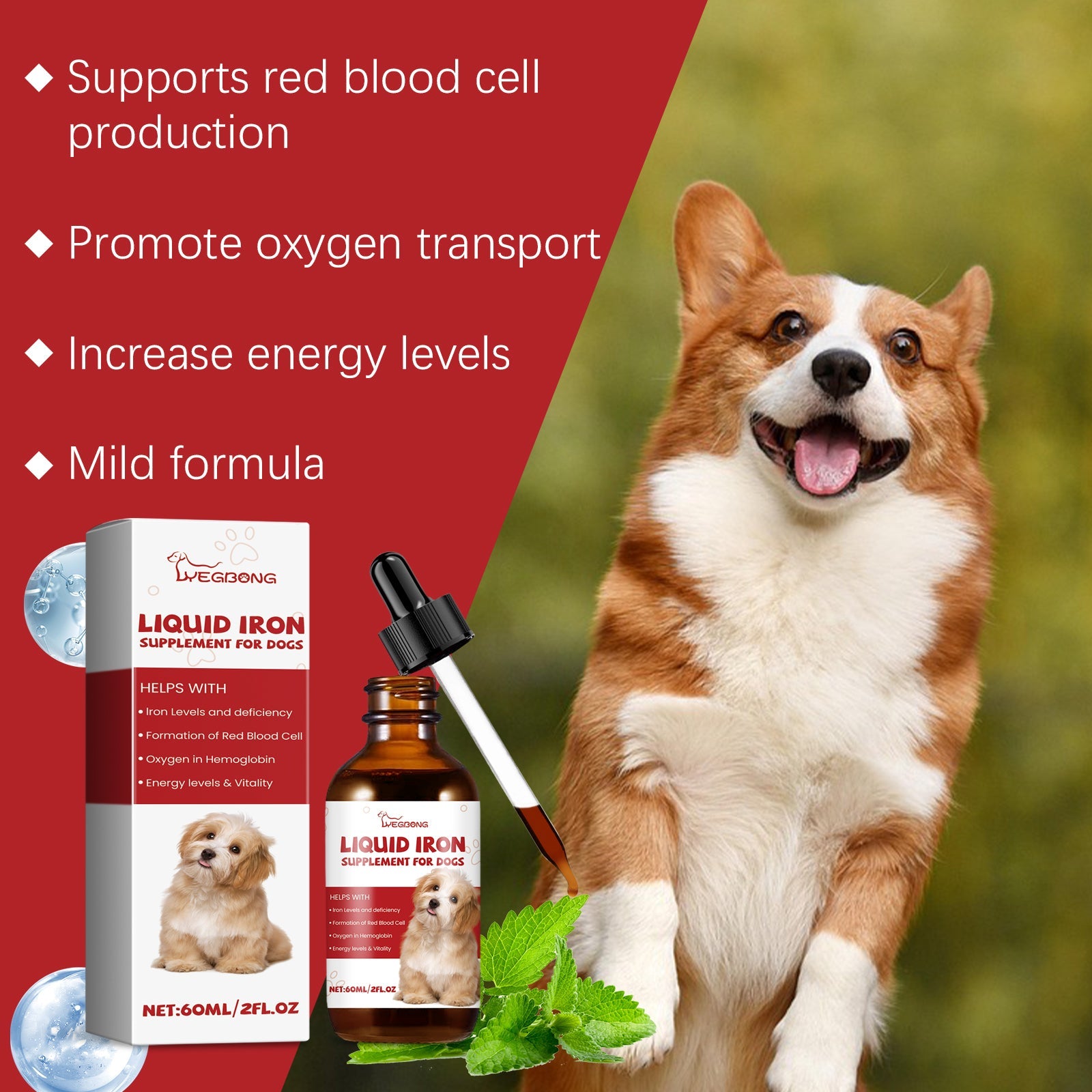 Pet Dog Syrup Pampers Pet Dogs With Gentle Ingredients To Help Absorb Care Supplements eprolo