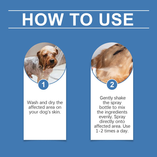 Pet Fur Care Spray Pet cat and dog fur gentle cleaning care fur Bright shine eprolo