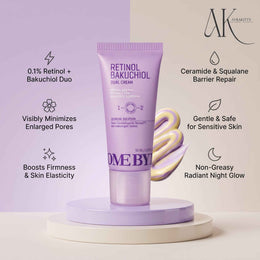 SOME BY MI Retinol Bakuchiol Dual Cream 50ml | Pore Minimizing, Anti-Aging & Skin Firming Moisturizer | K-Beauty Night Cream for All Skin Types