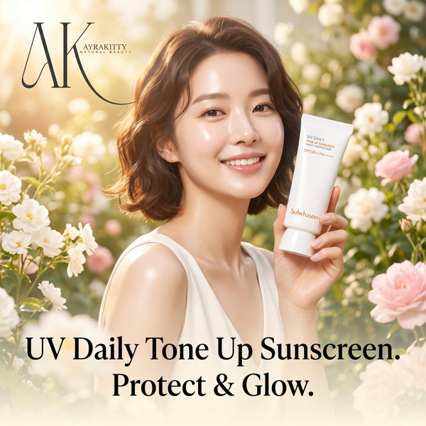 Sulwhasoo UV Daily Tone Up Sunscreen SPF50+ | Premium Radiant Sun Care