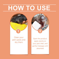 Pet Anti-Crack Paw Care Cream, Pet Paw Moisturizing Care Anti-Crack Soft Foot Paw Care Cream eprolo