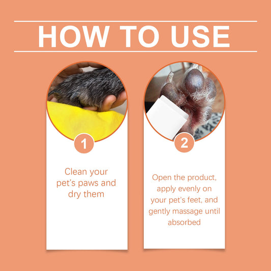 Pet Anti-Crack Paw Care Cream, Pet Paw Moisturizing Care Anti-Crack Soft Foot Paw Care Cream eprolo