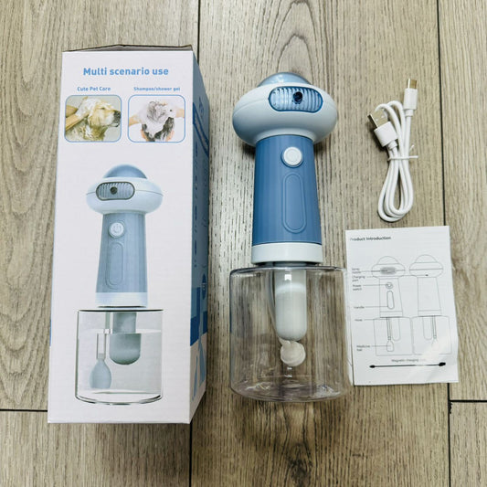 Pet Cleaning Bathing Automatic Pet Shower Foaming Machine Cat Dog Bath Solution Foaming Machine Electric Bubble Machine eprolo