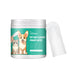 Pet Ear Cleaner Finger Wipes, Gently Clean Pet Ear Mites Ear Dirt Eye Dirt Feet Deodorize To Remove Odor eprolo
