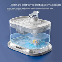 Wireless Cat Water Dispenser Rechargeable Large Capacity Long-lasting Pet Feeder