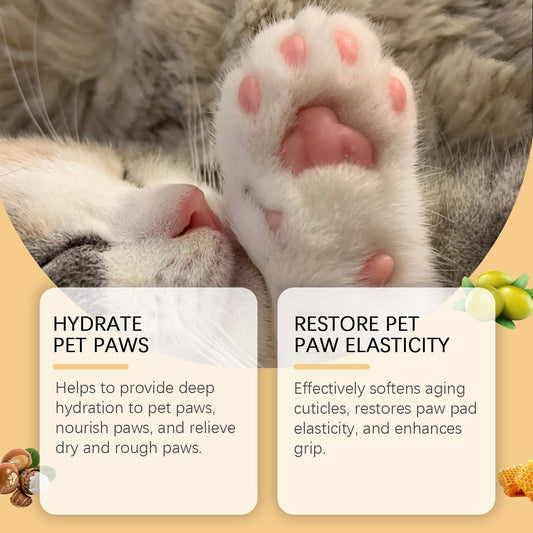Pet Paw Care Stick for Moisturizing and Softening Paws to Prevent Dryness and Cracking eprolo